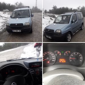 Izmirde kar gören masum Doblo 1.9 JTD