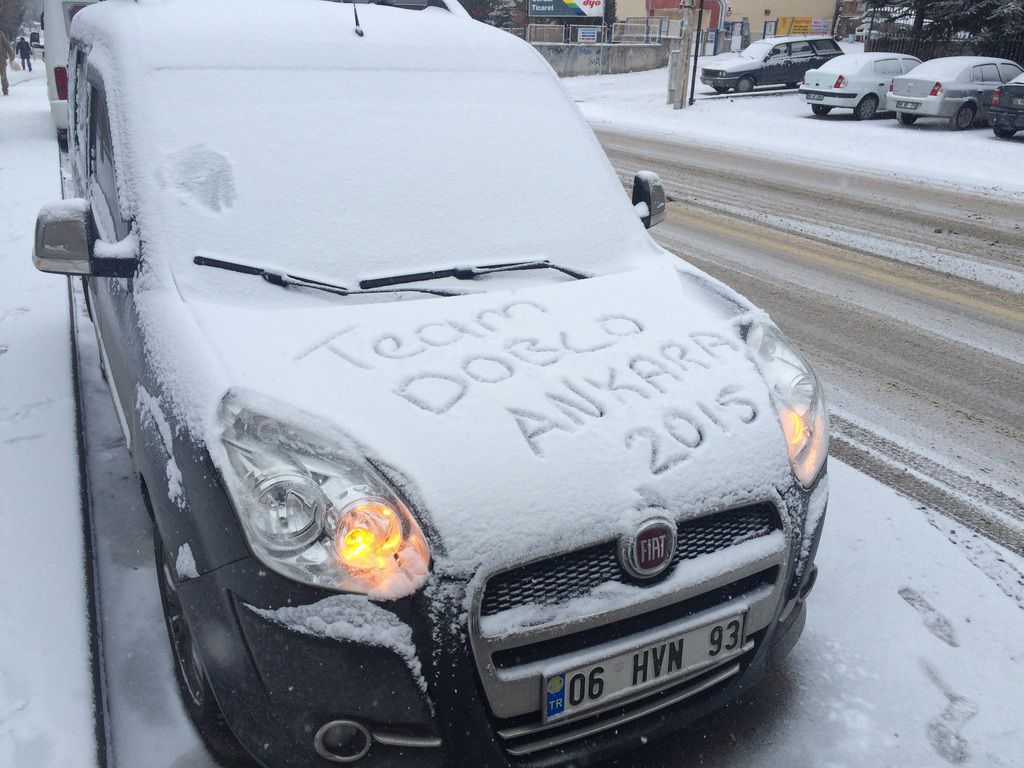 Ankara kar Altında