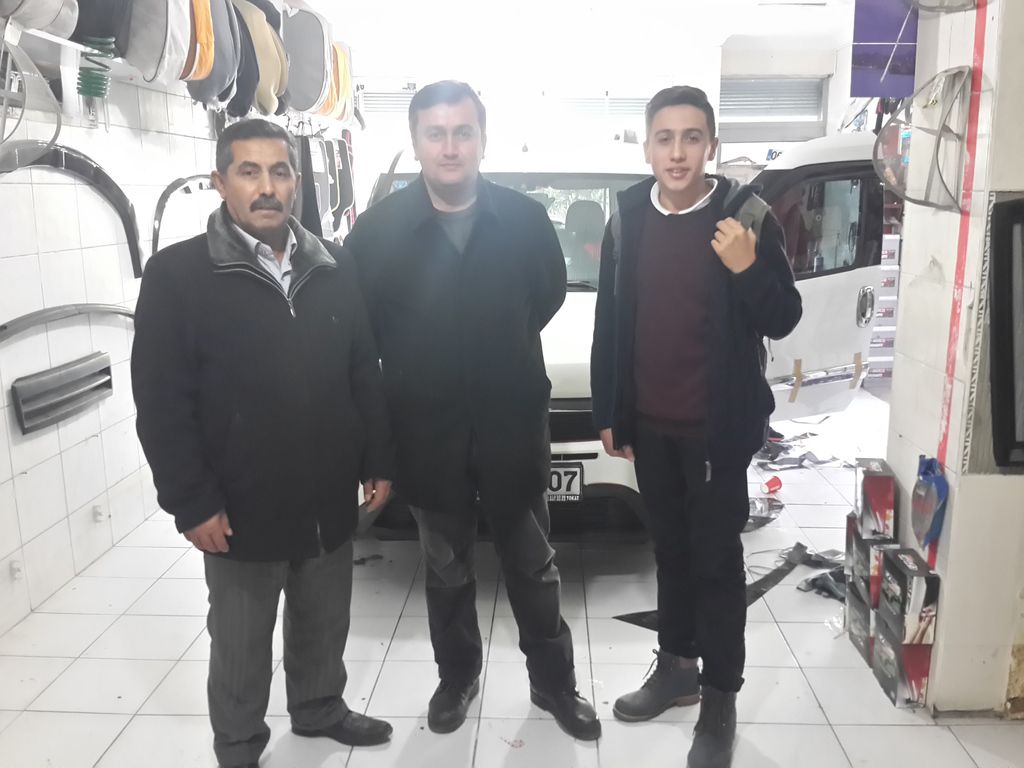 Metin Uçmaz ve Doğukan Deliktaş ile birlikte.